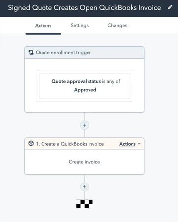 HubSpot and Quickbooks integration - Automations